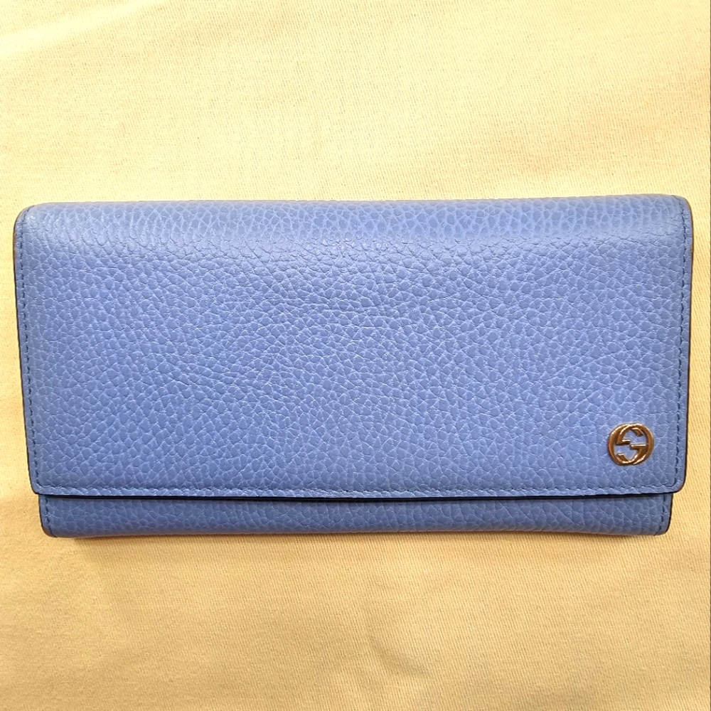 Gucci Leather Continental Wallet